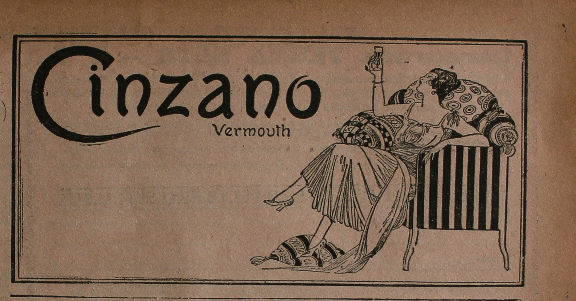 Cinzano (Argentina) - Advertising 1922