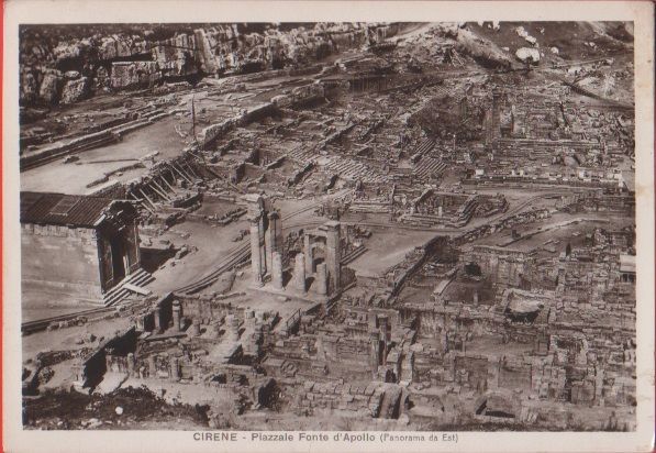 Cirene (occupazione). Piazzale Fonte di Apollo