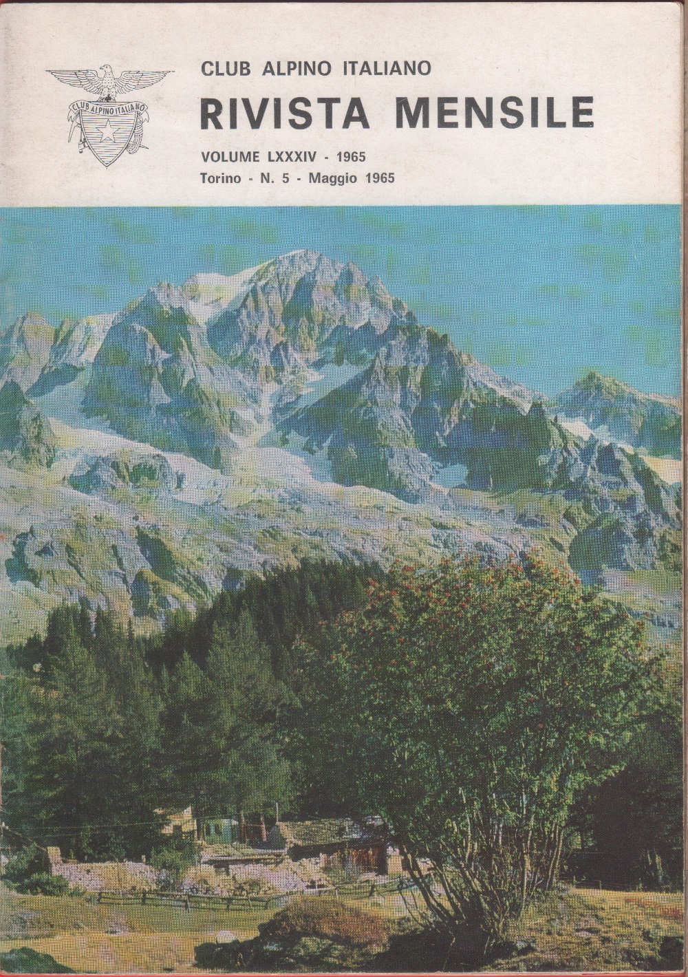 Club Alpino Italiano. Rivista mensile. vol. LXXXIV. 1965 n. 5