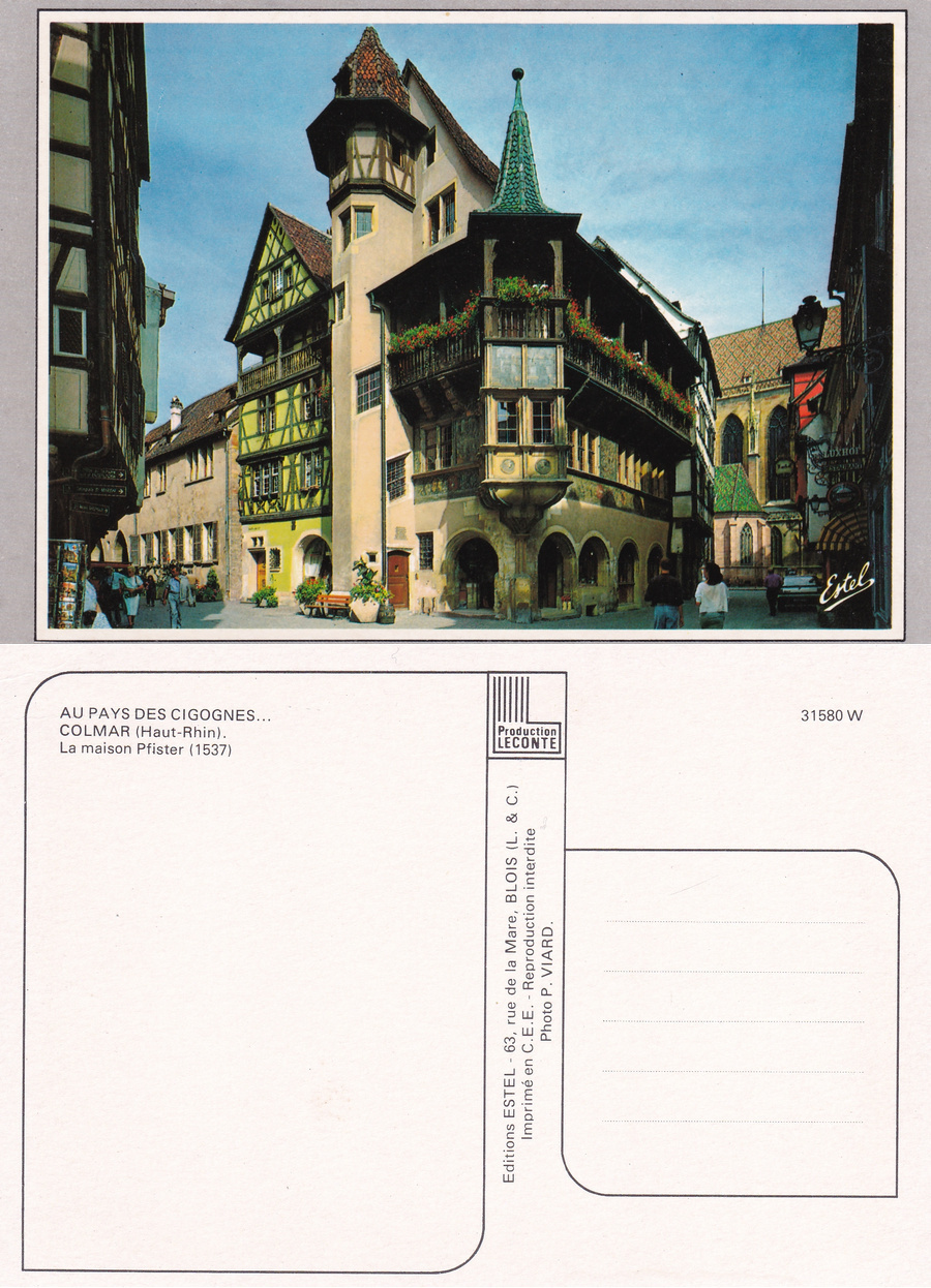 Colmar. La maison Pfister. Non viaggiata