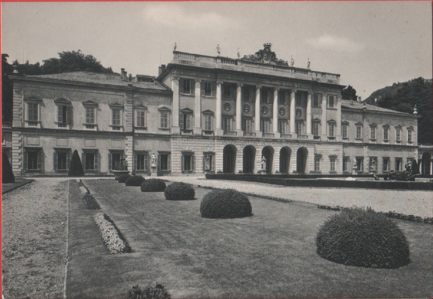 Como. VIlla Olmo. Non viaggiata
