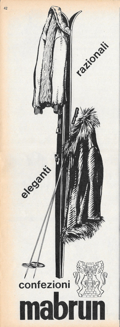 Confezioni Mabrun - Advertising 1968