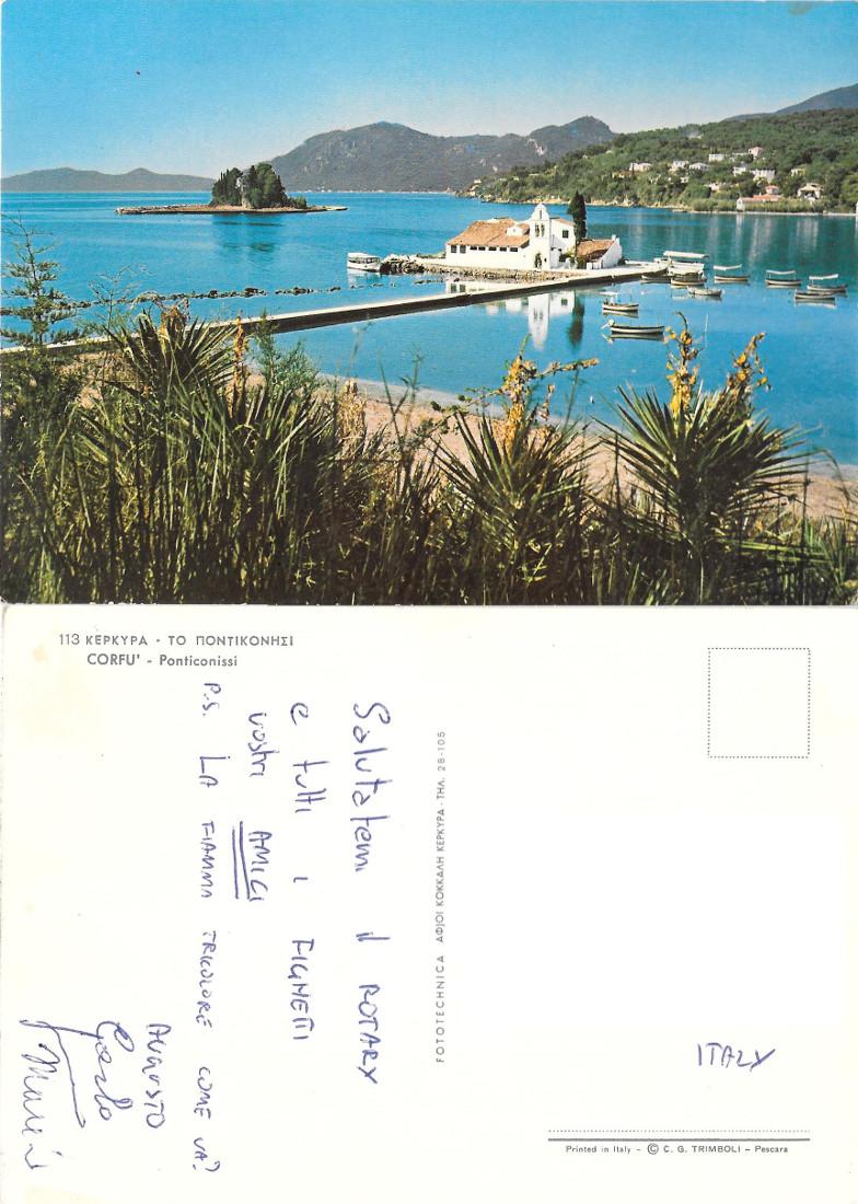 Corfù. Ponticonissi