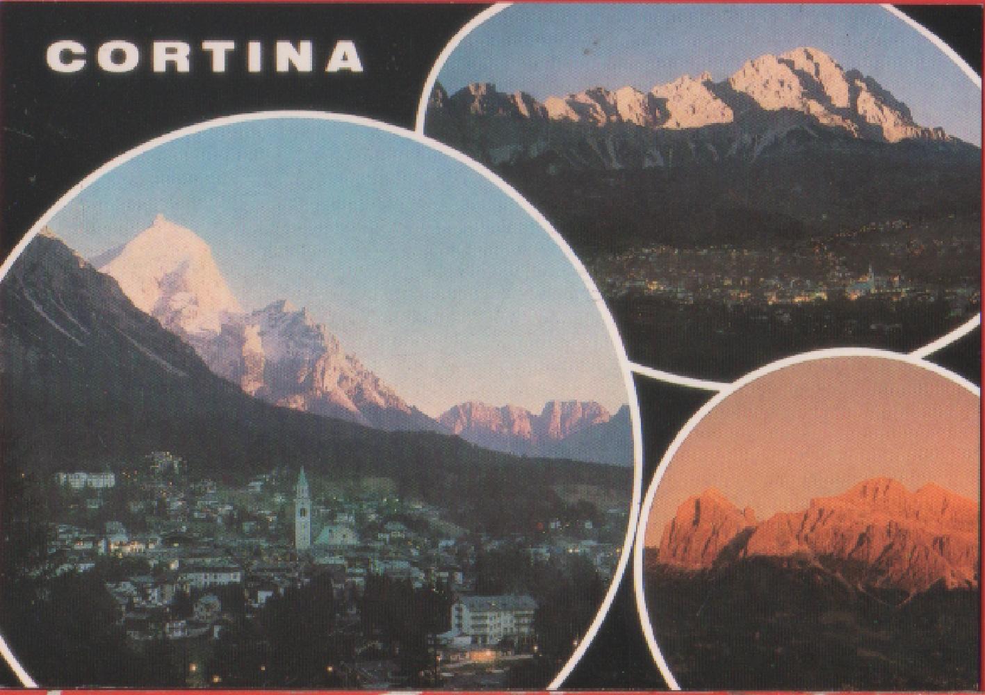 Cortina . Vedute. Non viaggiata