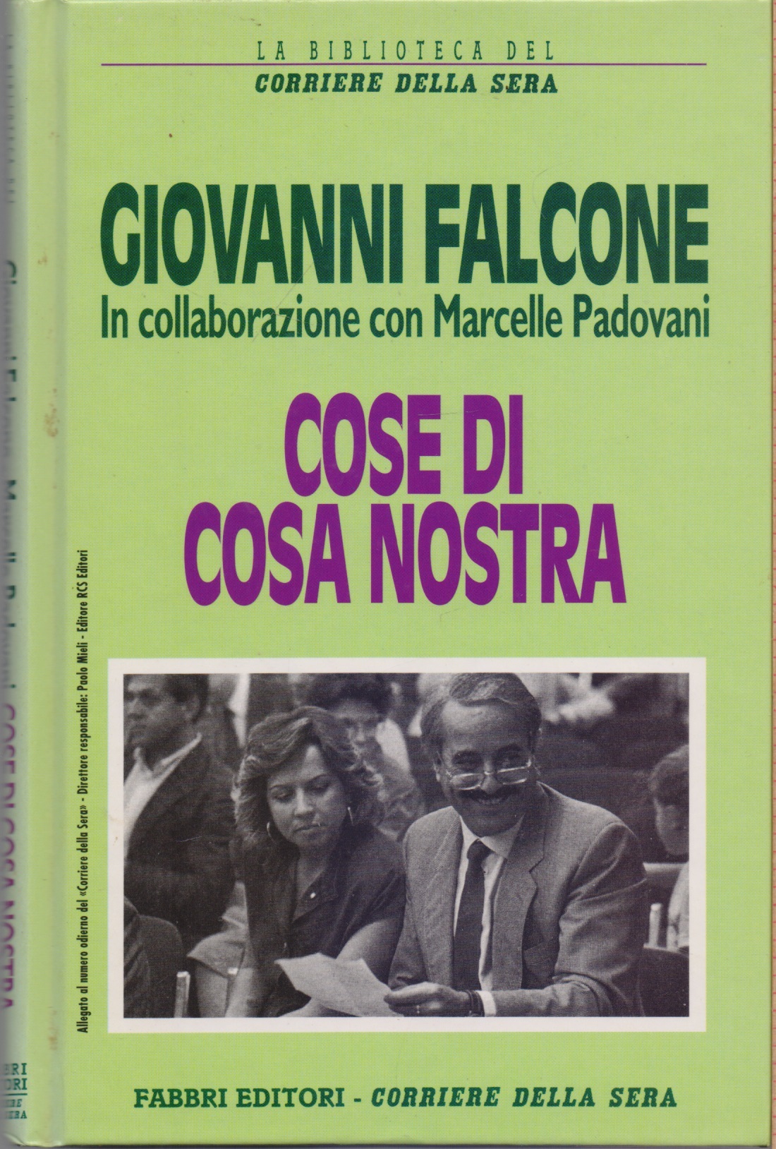 Cose di cosa nostra - Giovanni Falcone e Marcelle Padovani