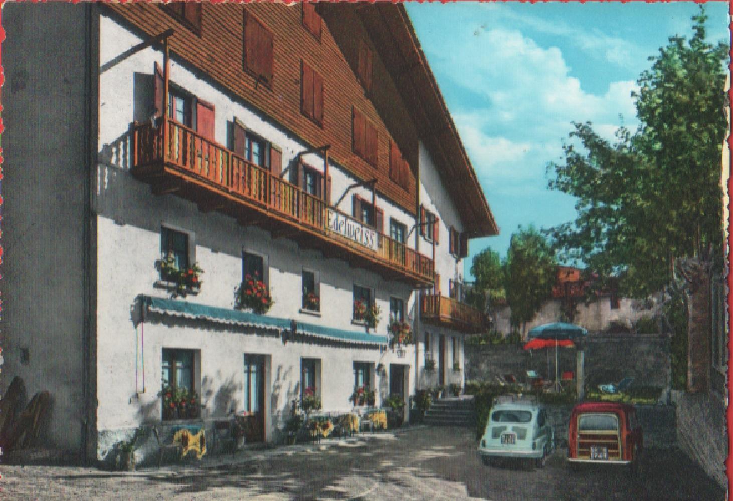 Courmayeur. Albergo Edelweiss. Non viaggiata. Auto