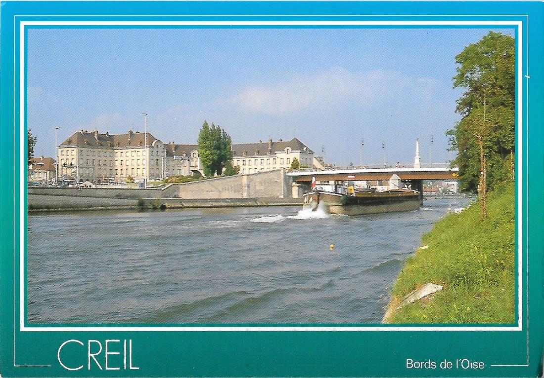 Creil (Oise). Bords de l'Oise. Non viaggiata