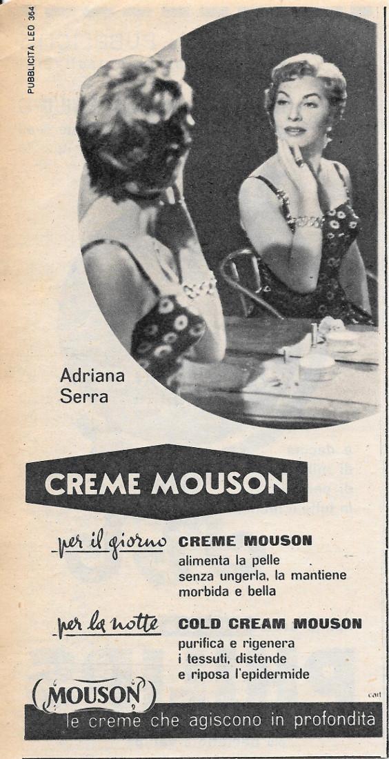 Creme Muson. Advertising 1956
