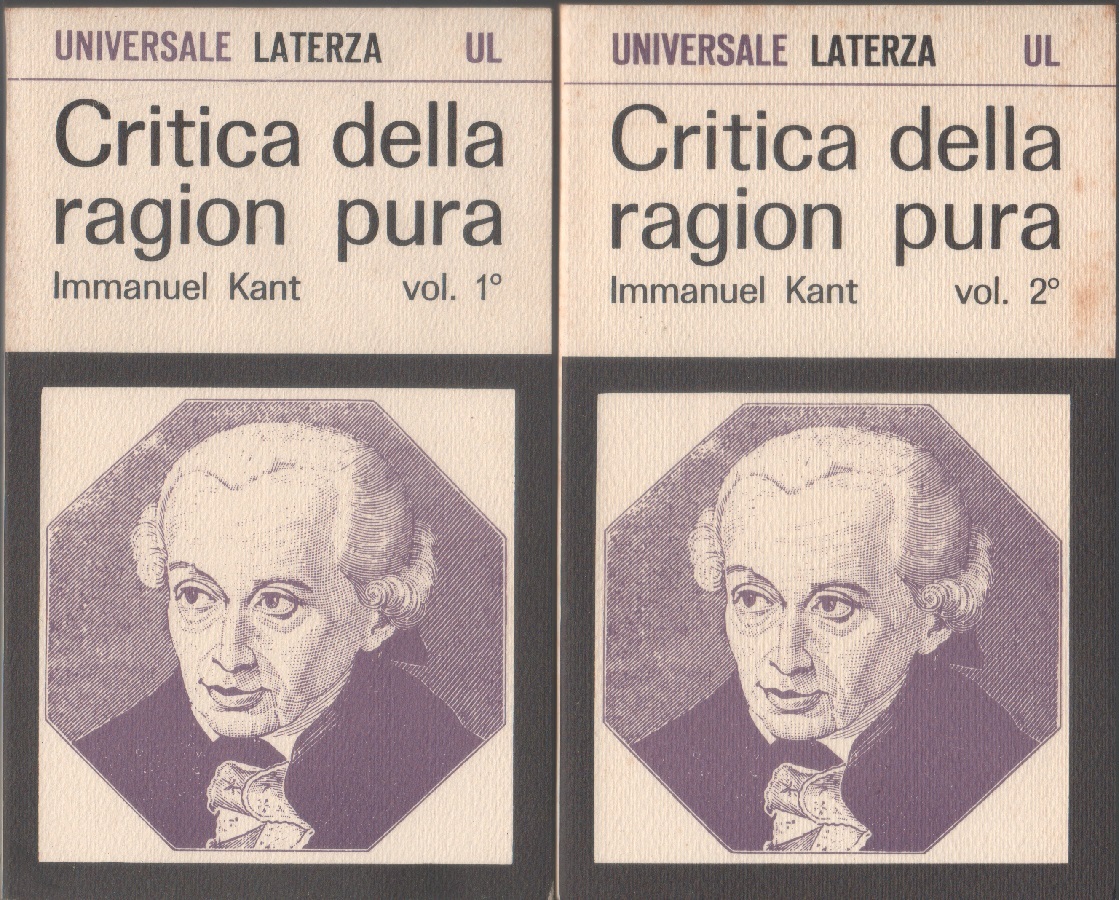 Critica della ragion pura. 2 volumi - Immanuel Kant