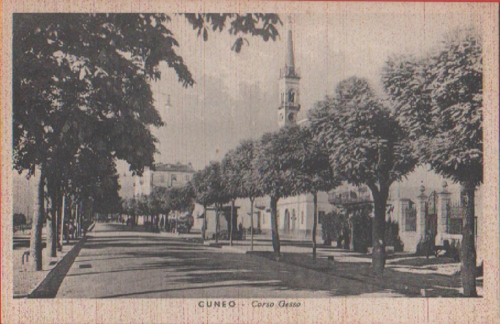 Cuneo. Corso gesso. Non viaggiata.