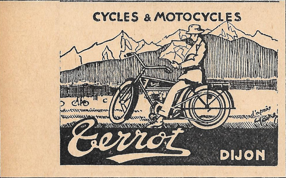 Cycles &amp; Motocycles Terrot Dijon - Advertising 1928