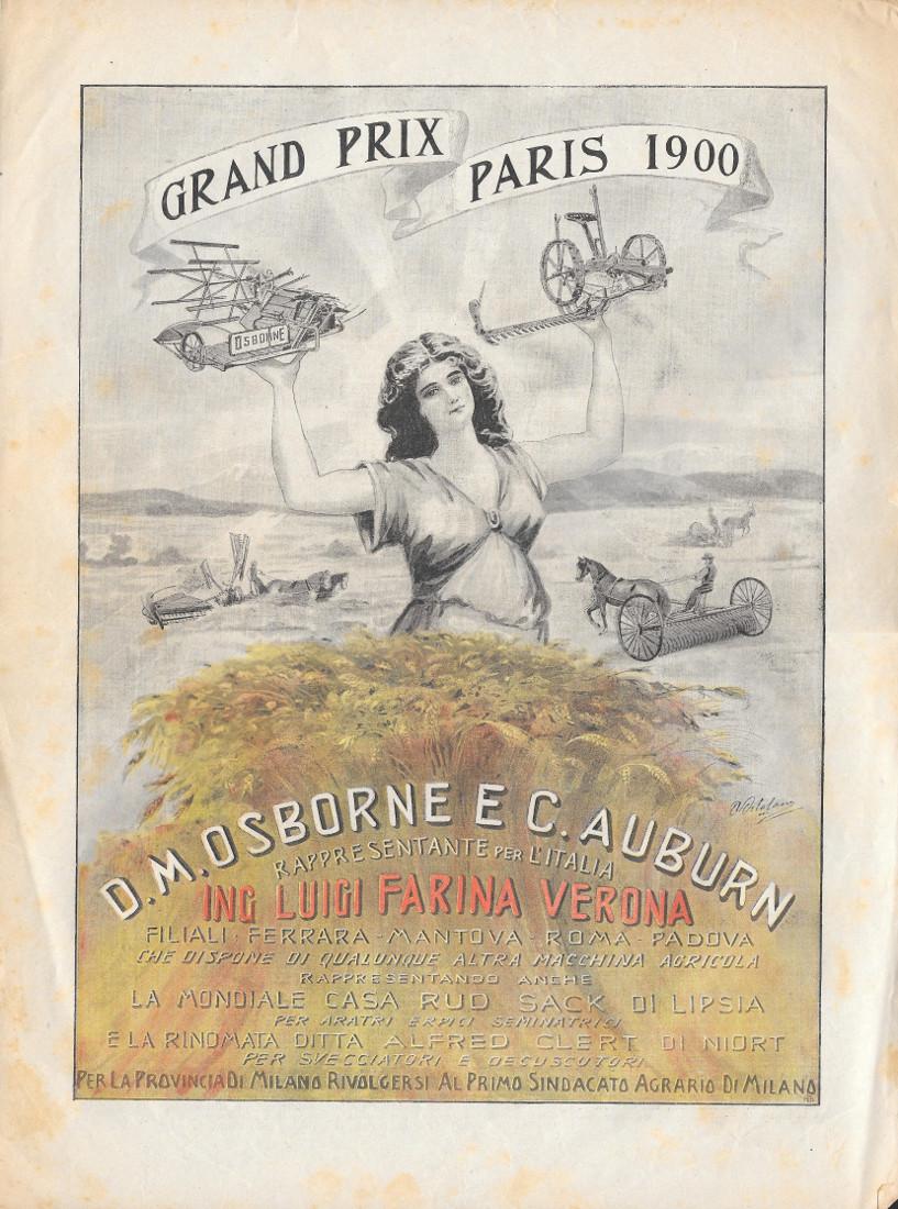 D.M. Osborne e C. Auburn macchine agricole Ing. Luigi Farina …