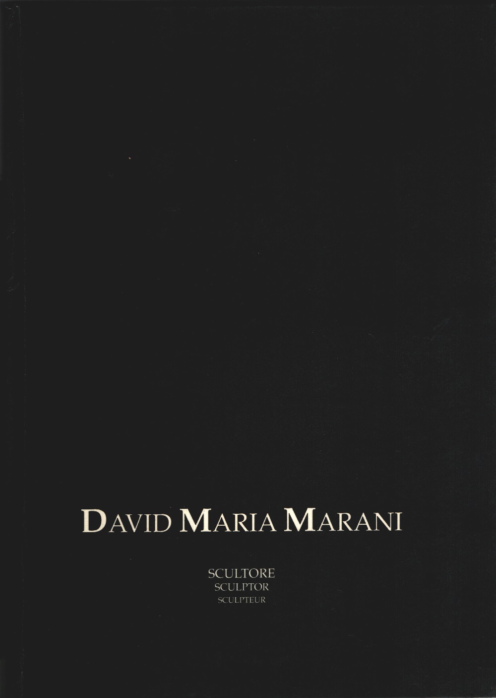 David Maria Marani, scultore. Portfolio