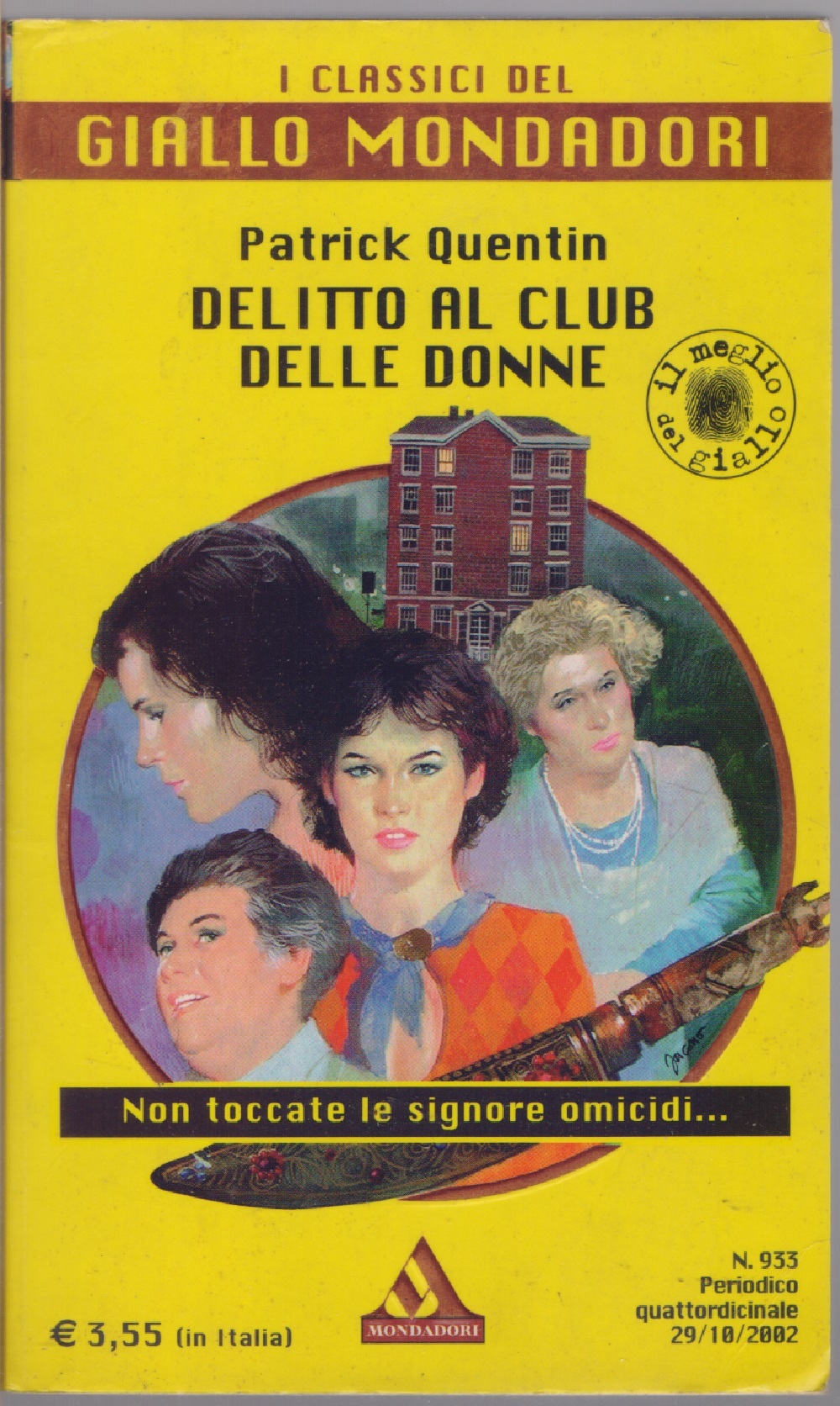 Delitto al club delle donne - Patrick Quentin