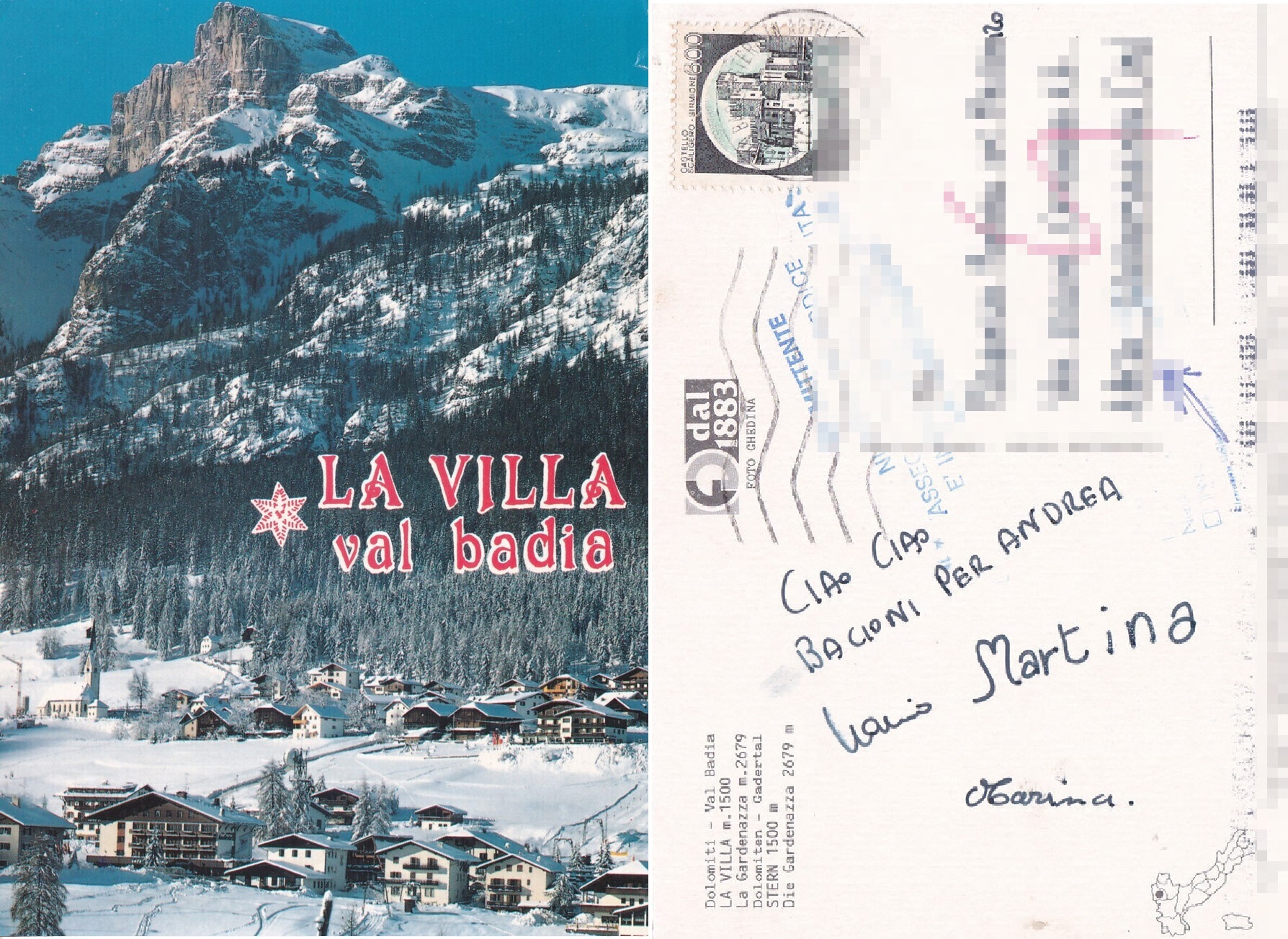 Dolomiti. La Villa. Val Badia - Viaggiata