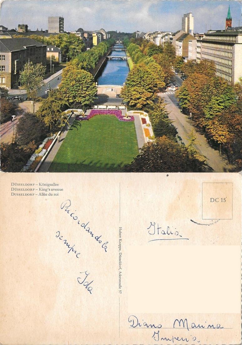 Dussendorf. Konigsallee. Viaggiata