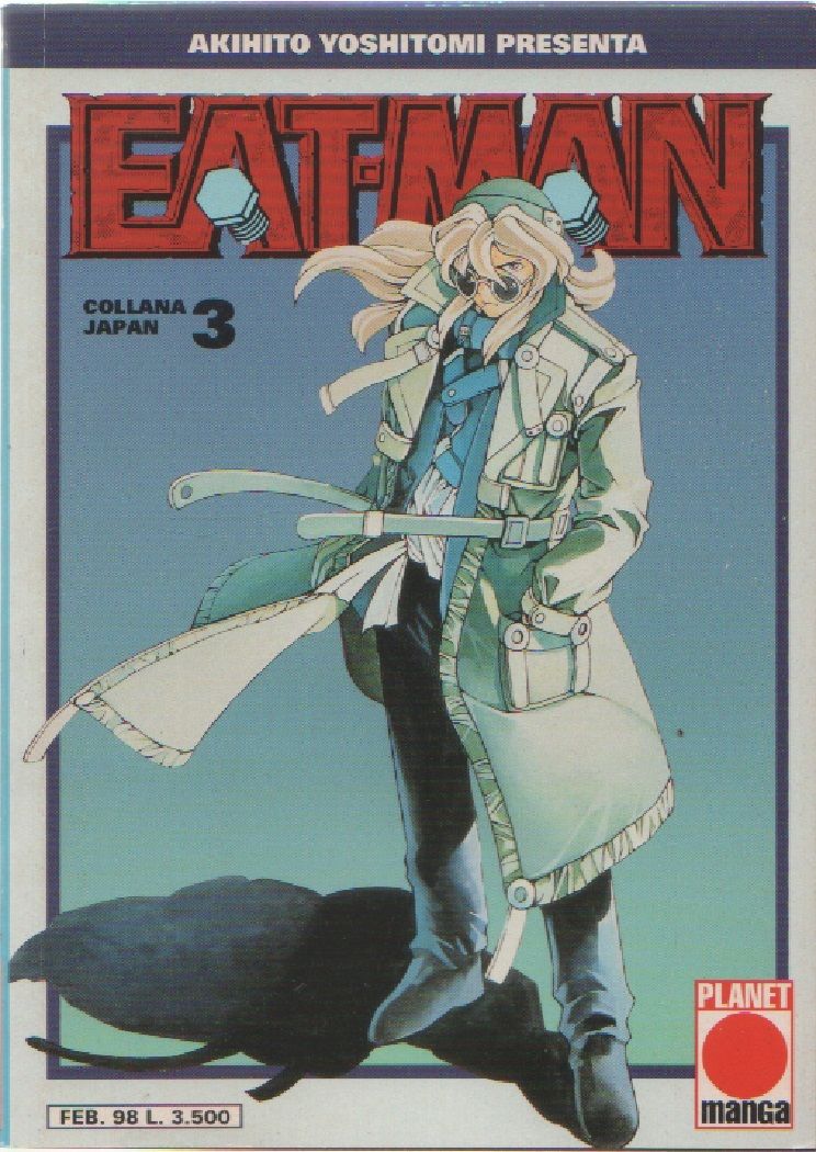 EAT-MAN n. 3 febbraio 1998 - dis. Akihito Yoshitomi
