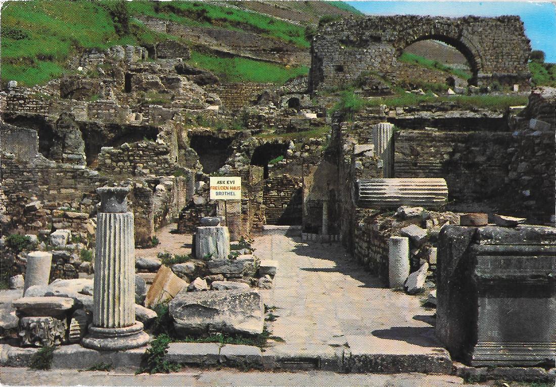 Efeso (TUR). Casa dell'amore. Non viaggiata