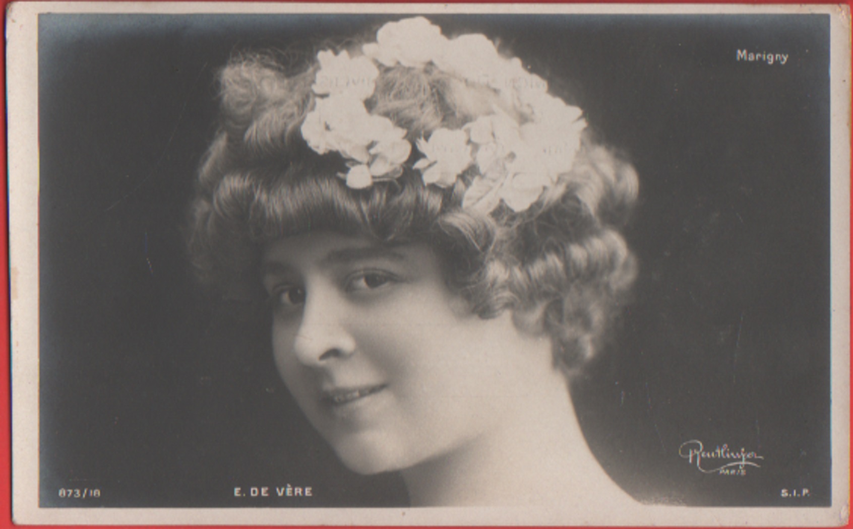 Elise De Vére. Attrice. Ed. Reutlinger - Non viaggiata