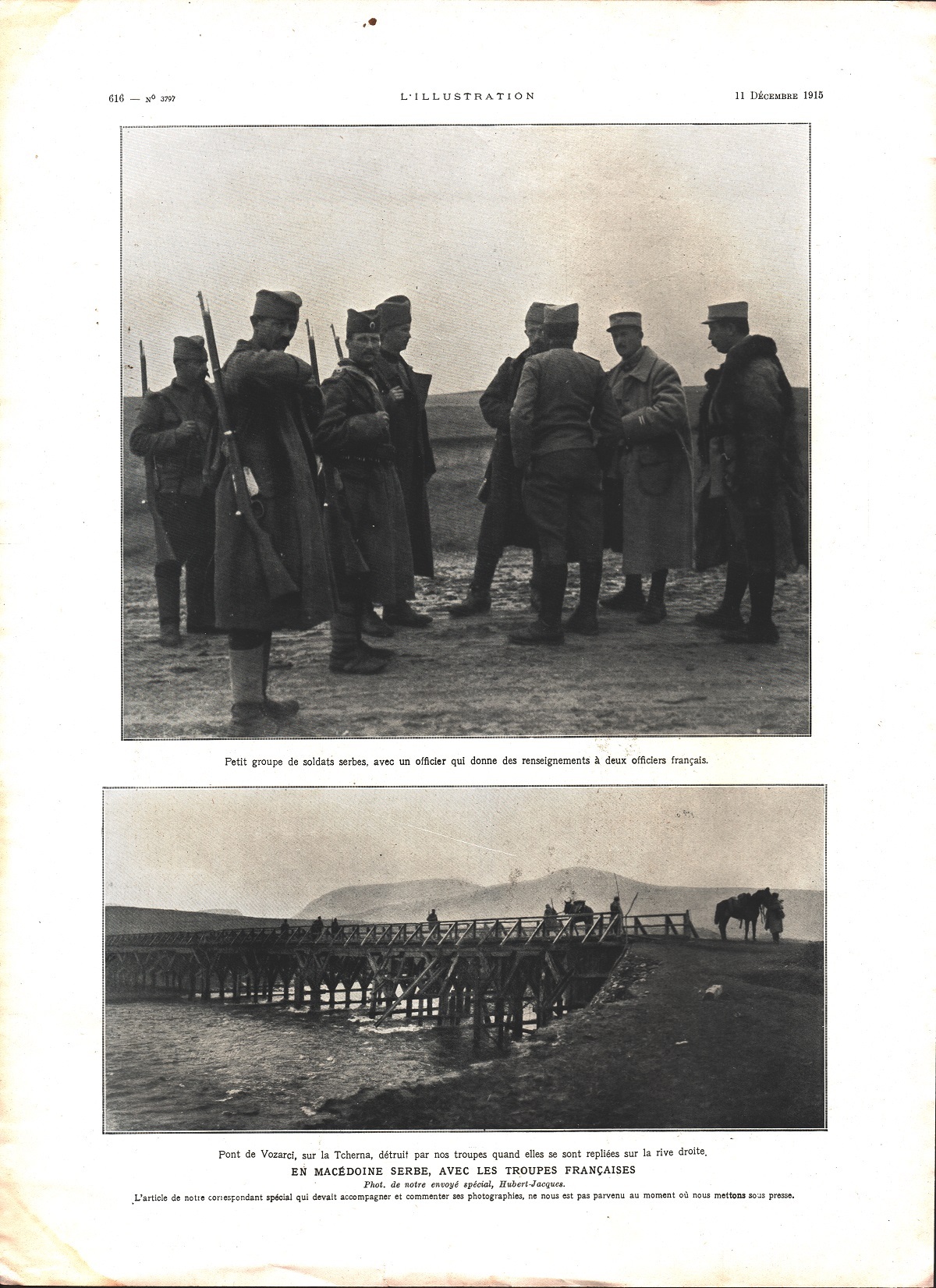 En Macedonie avec les troupes francais (WWI). Immagine 1915, 2 …