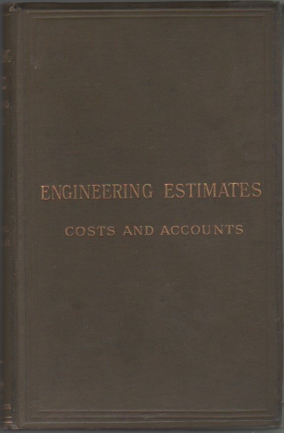 Engineering estimates costs and accounts a guide to commercial engineering