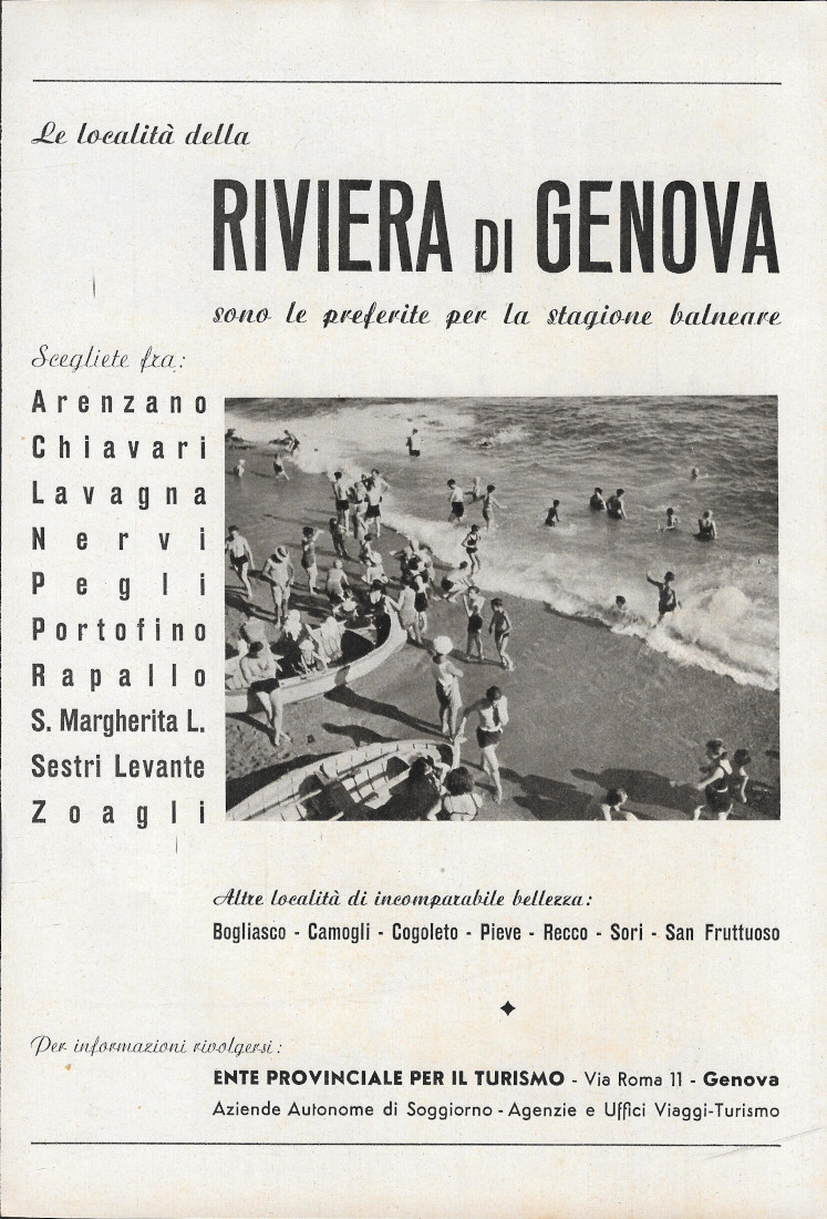 ENIT Riviera di Genova - ENIT Alto Adige - Advertising …