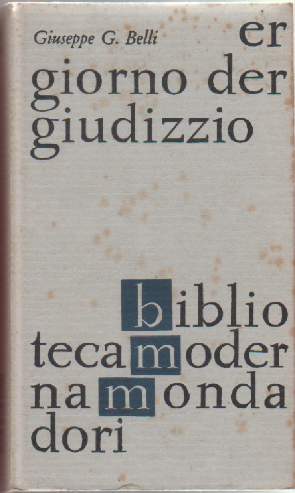 Er giorno der giudizzio - Giuseppe G. Belli