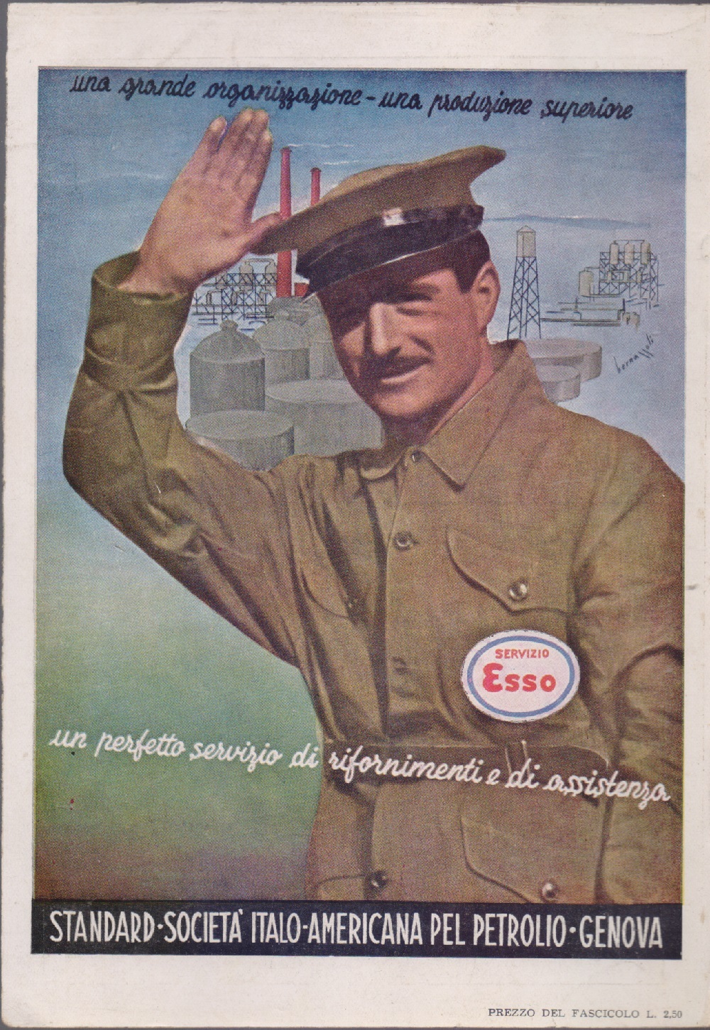 Esso. Advertising 1940