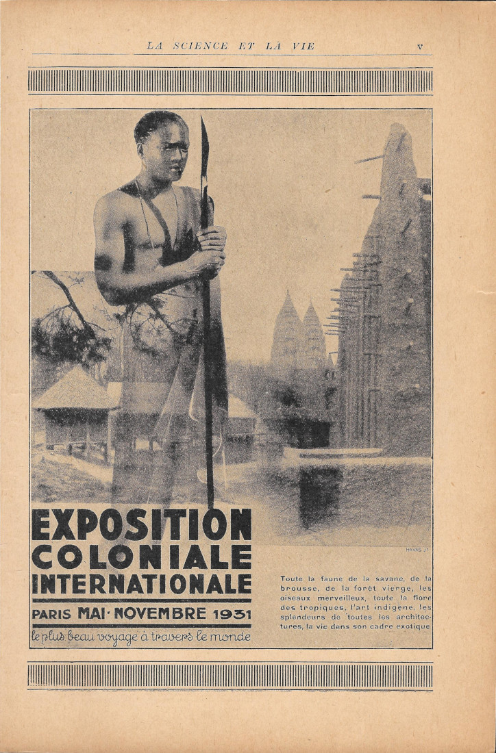 Exposition Coloniale Internationale, Paris - Advertising 1931
