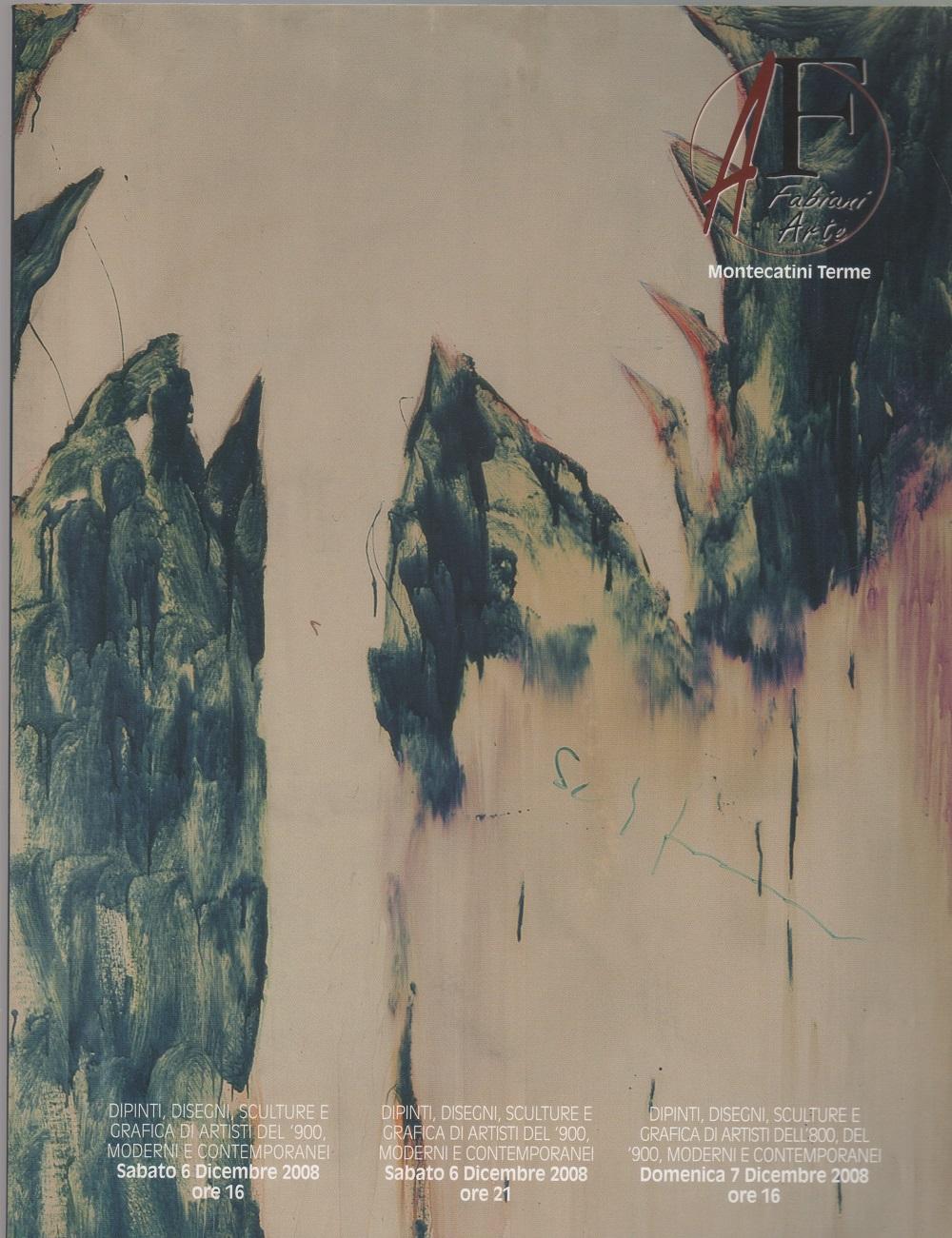 Fabiani Arte. Catalogo asta 6-7 dicembre 2008