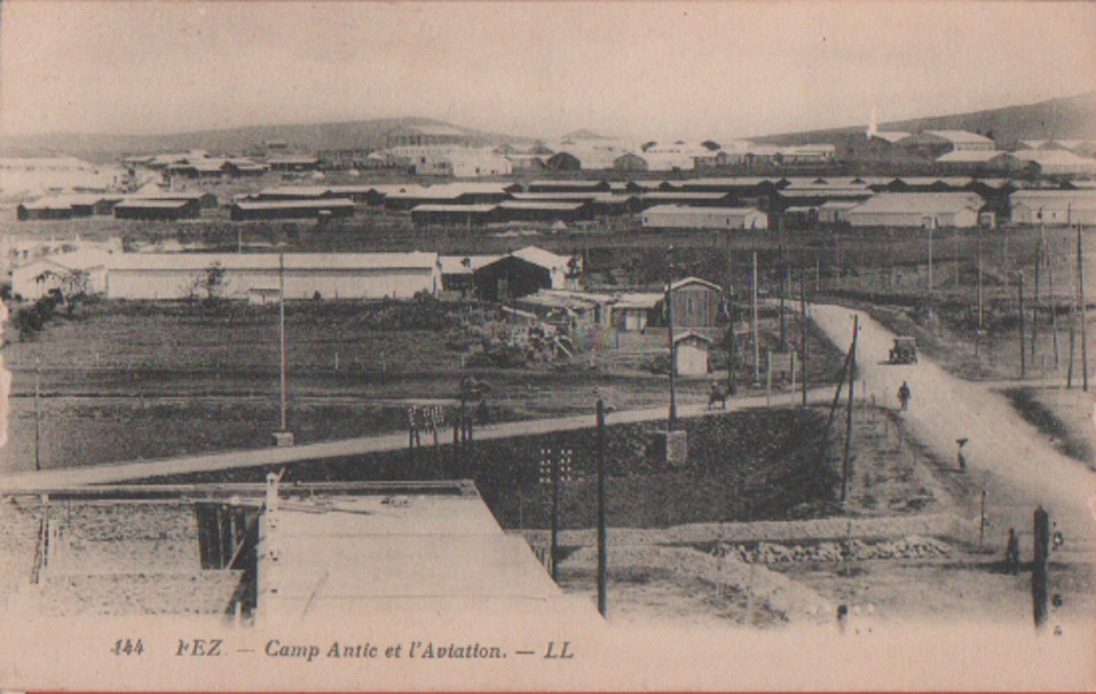 Fez (Marocco). Camp Antic et l'Aviation - originale, non viaggiata