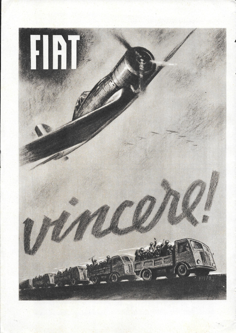 Fiat. Vincere - Advertising 1942