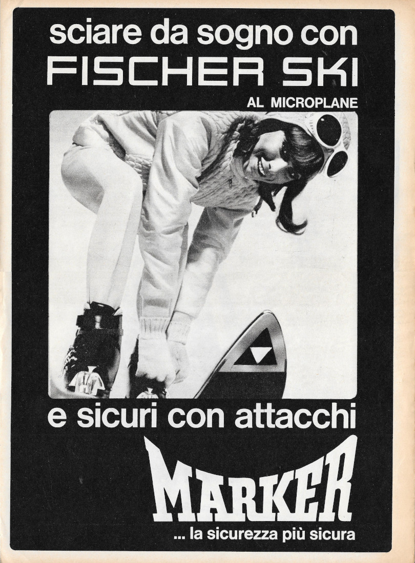 Fischer Ski con Attacchi Marker / Giacca GecSport - Advertising …