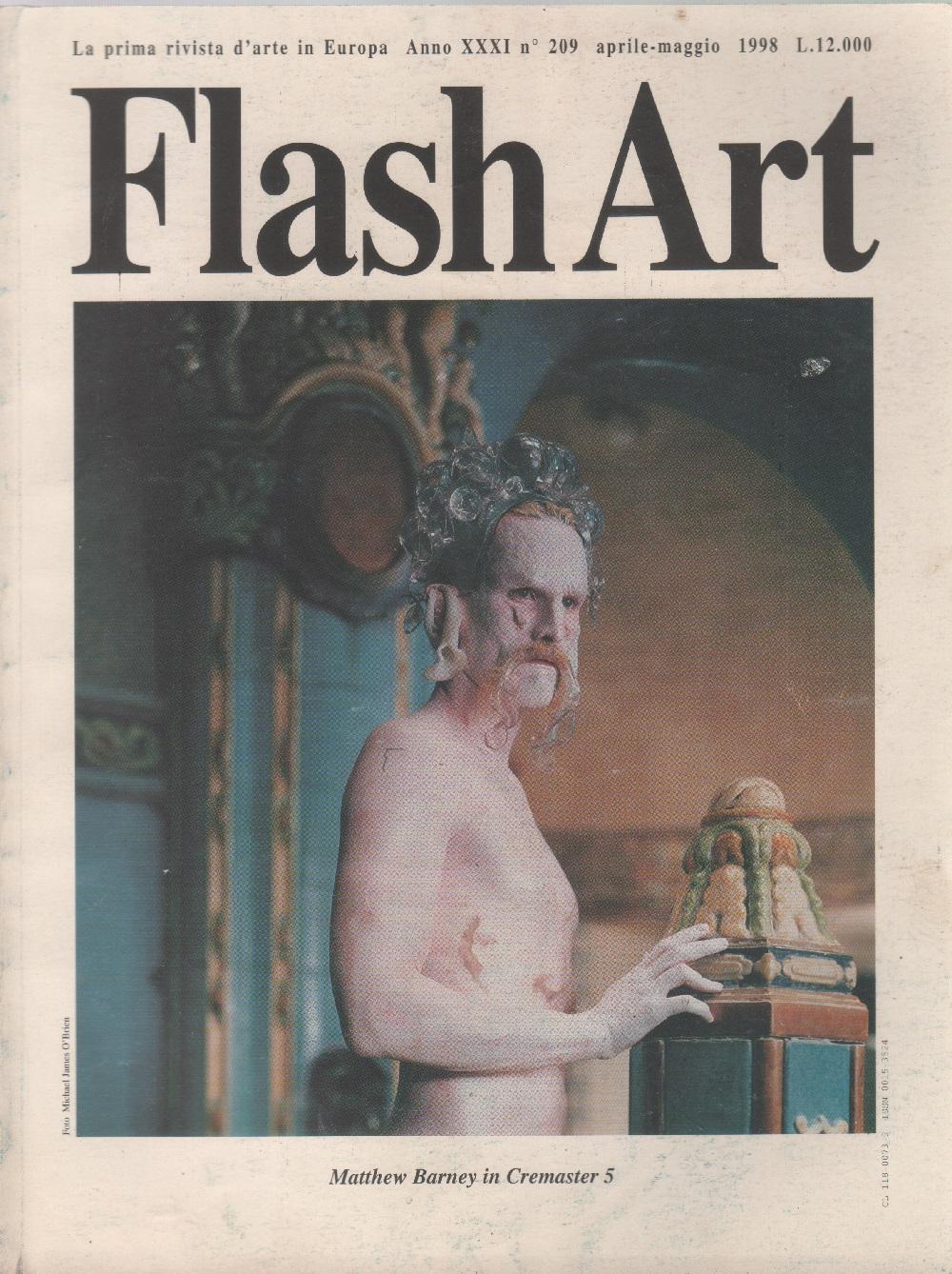 Flash Art. n. 209. Aprile/maggio 1998