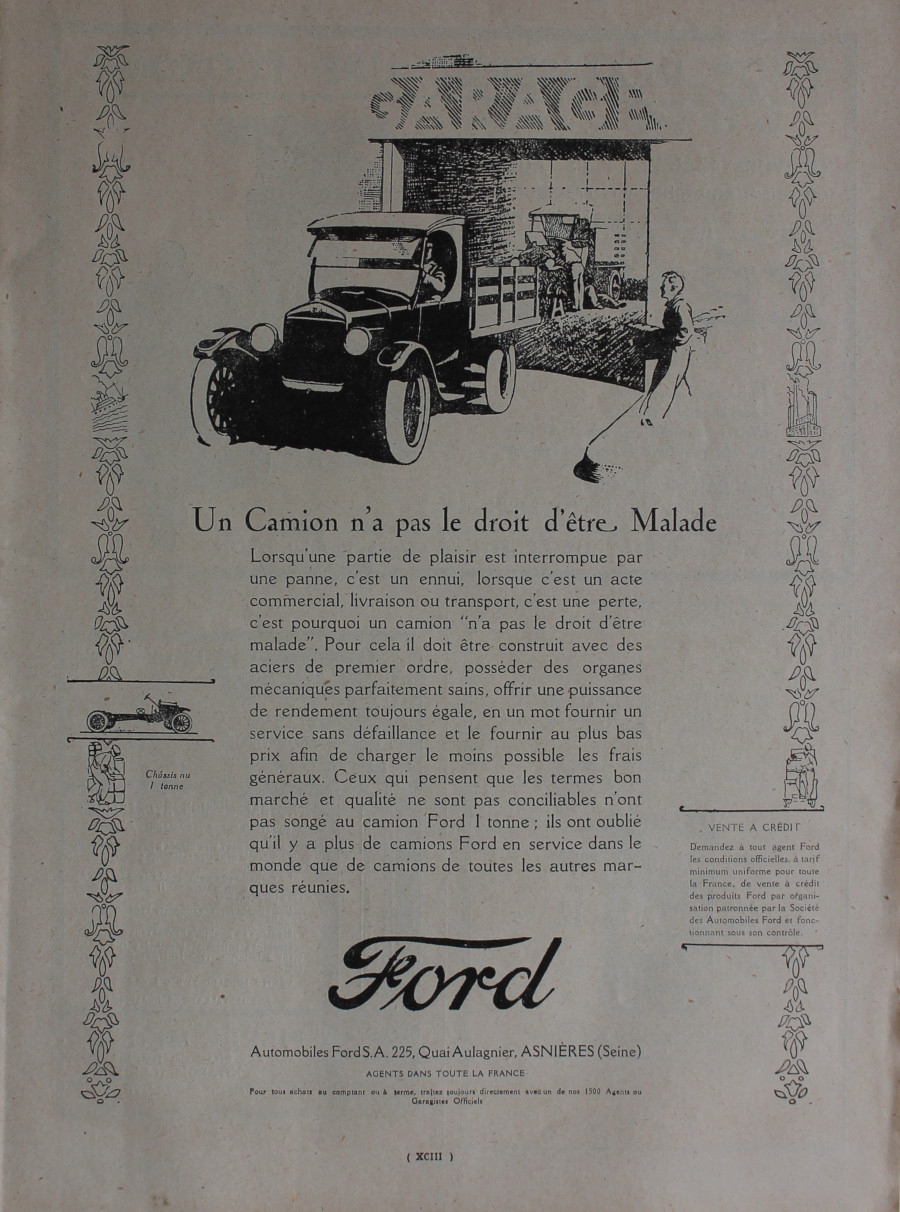 Ford. Un camion n'a pas le droit d'etre malade. Advertising …