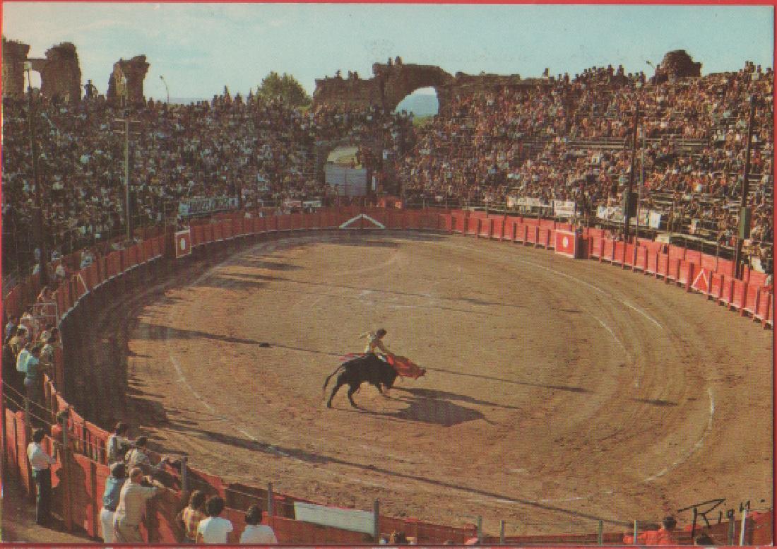 Frejus (FRA). Corrida dans les arenes. Non viaggiata