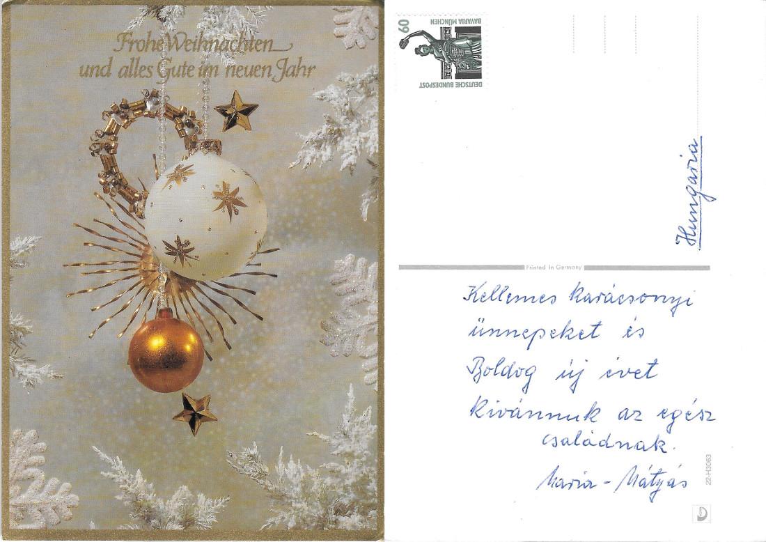 Frohe Weihnachten und alles Gute im neuen Jahr. Viaggiata