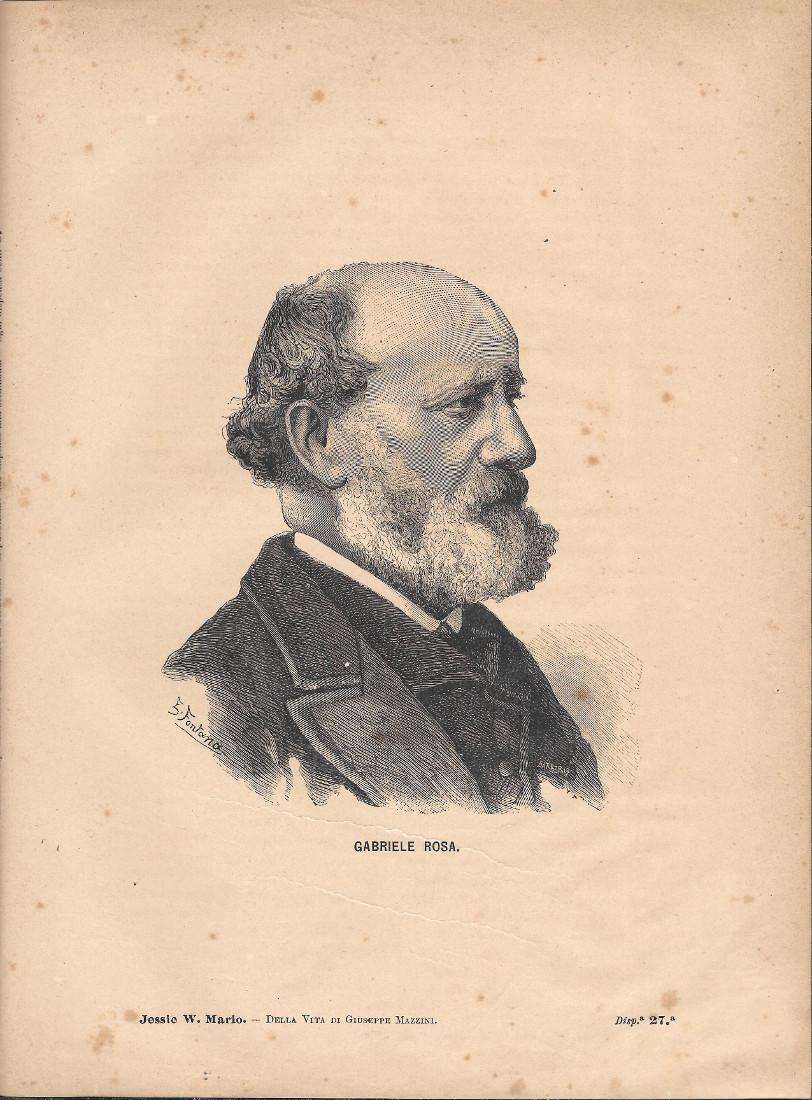 Gabriele Rosa. Stampa 1891