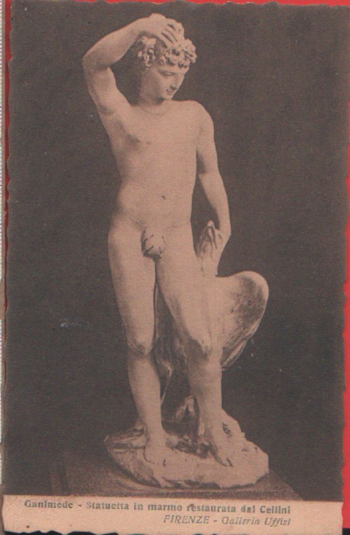 Ganimede. Restaurato dal Cellini. Firenze Uffizi - Non viaggiata