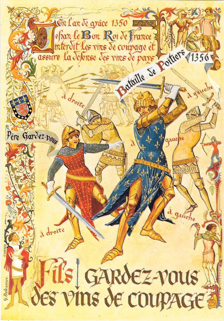 Gardez vous des Vins de Coupage. Non viaggiata