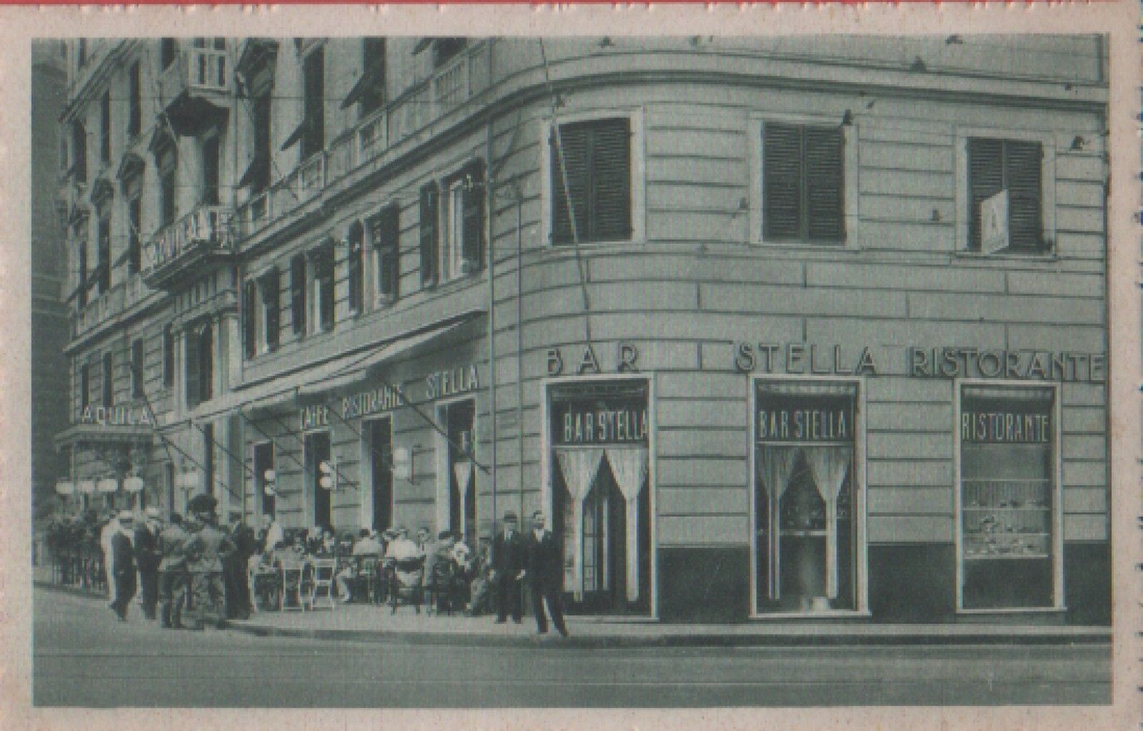 Genova. Caffè Ristorante Stella. Non viaggiata