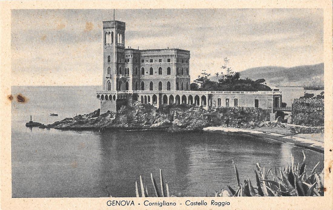 Genova. Cornigliano. Castello Raggio Non viaggiata, originale