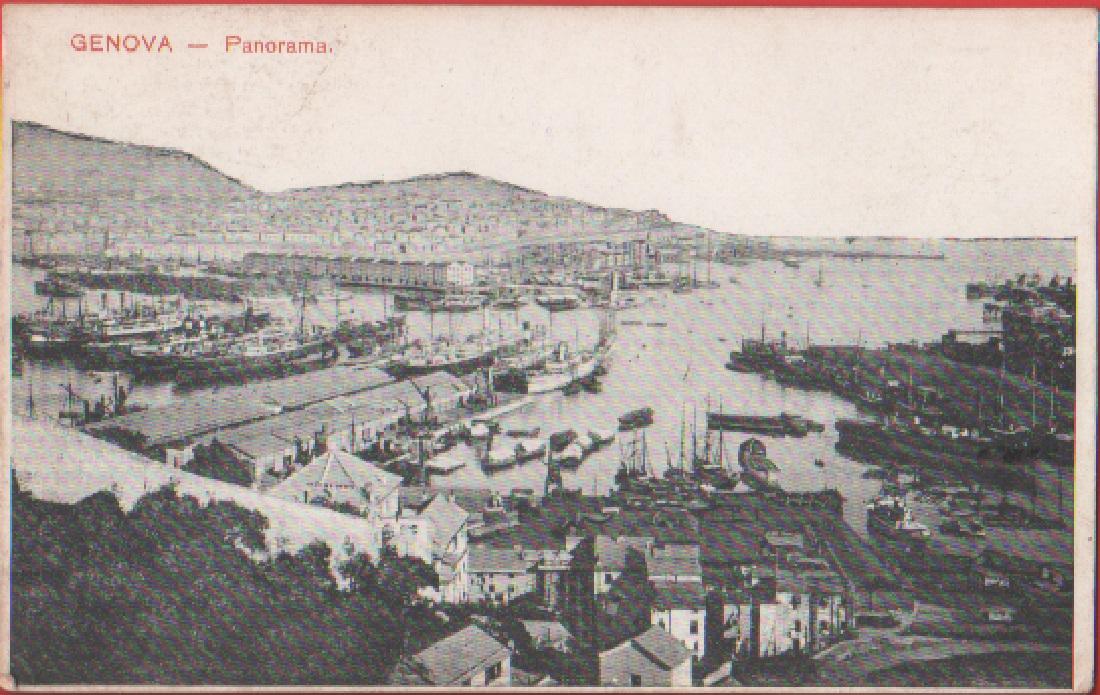Genova. Panorama. Non viaggiata