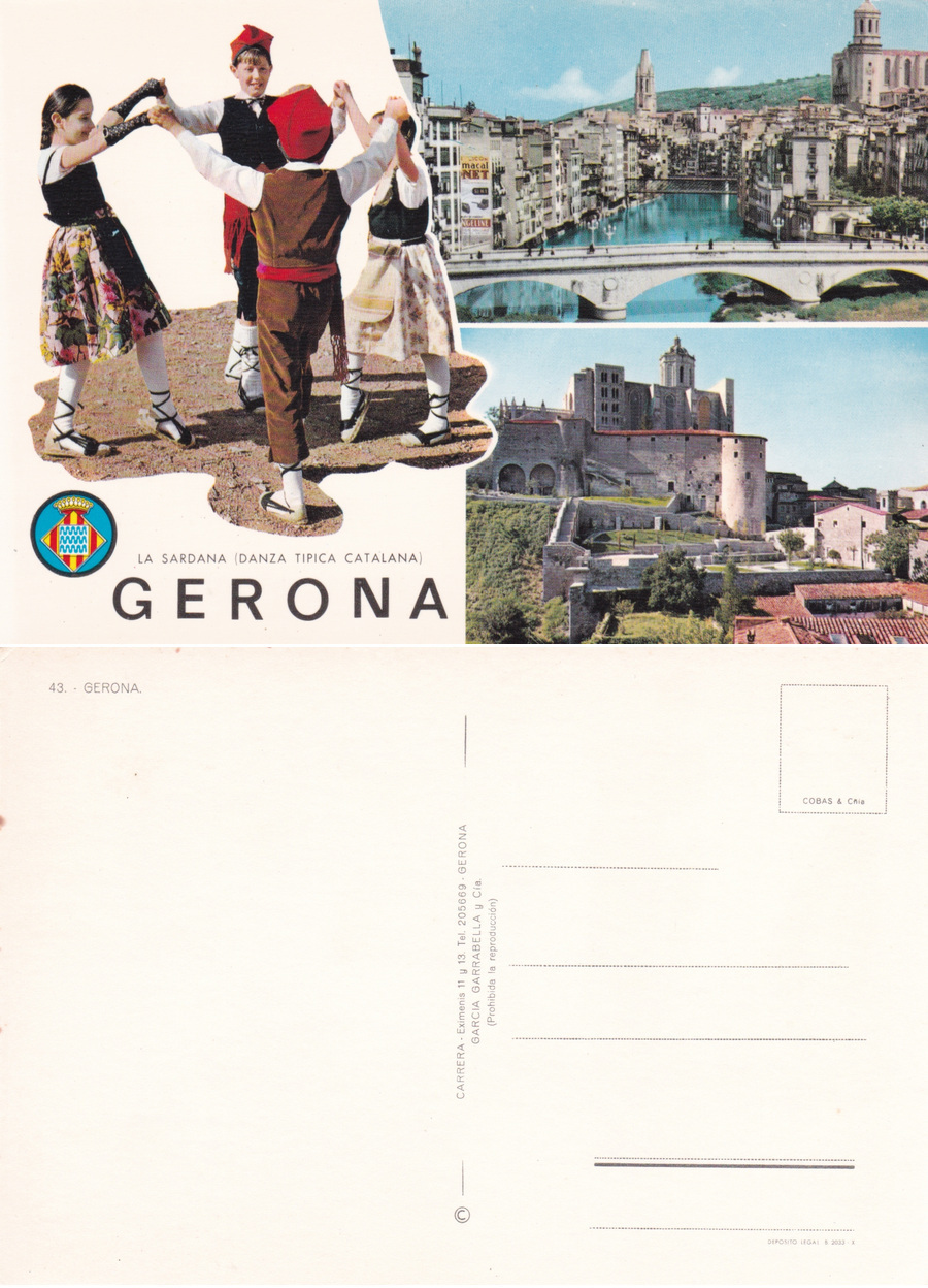 Gerona. La Sardana. Non viaggiata