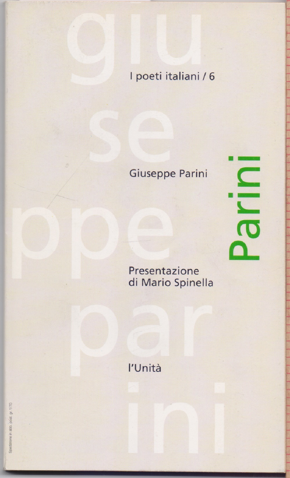 Giuseppe Parini - Presentazione di Mario Spinella
