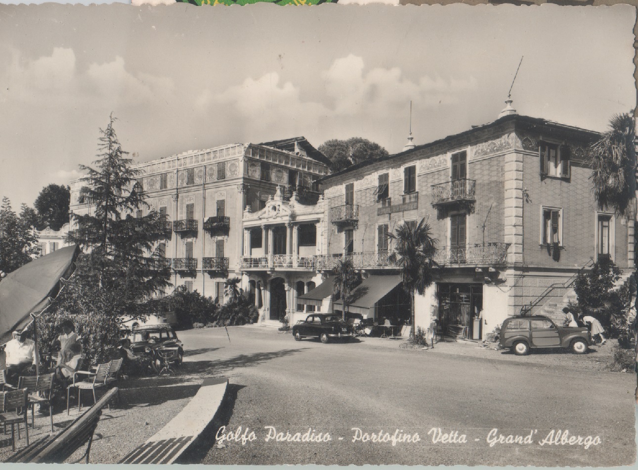 Golfo Paradiso. Portofino Vetta. Grand'Albergo. Non viaggiata