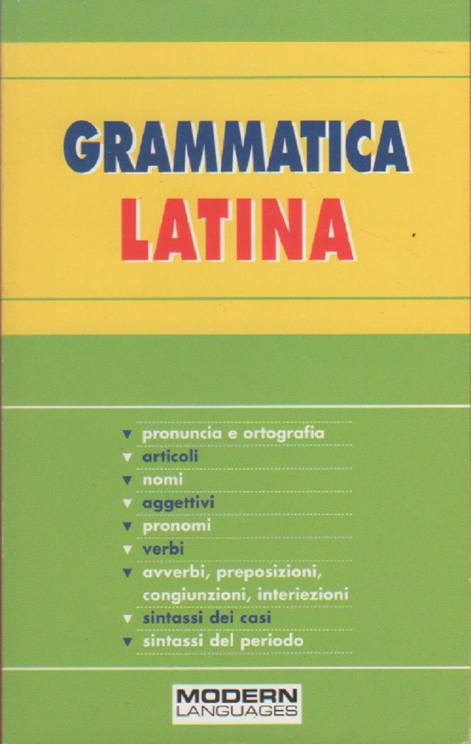 Grammatica latina - AA.VV.