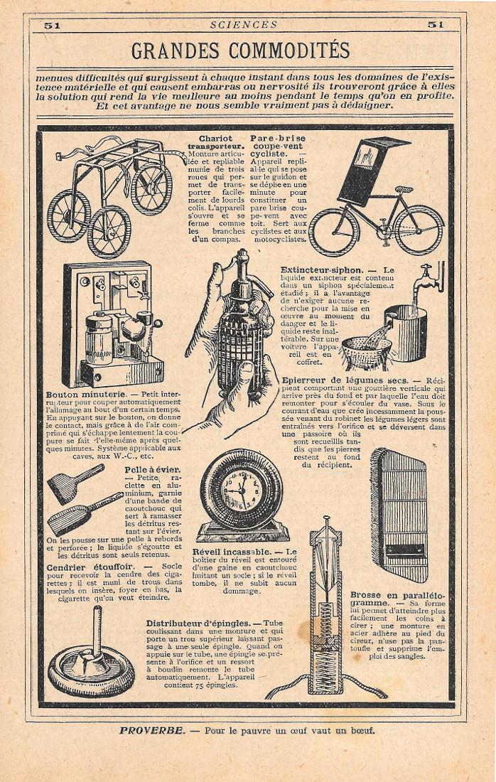 Grands commodites. Stampa 1930