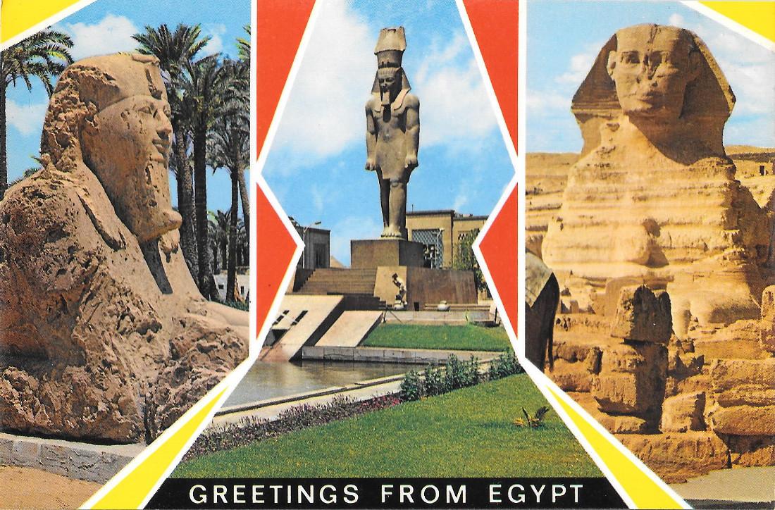 Greetings from Egypt. Non viaggiata