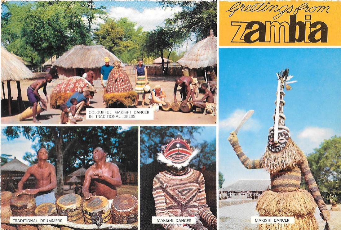 Greetings of Zambia. Non viaggiata